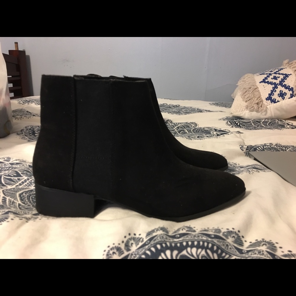 Black booties